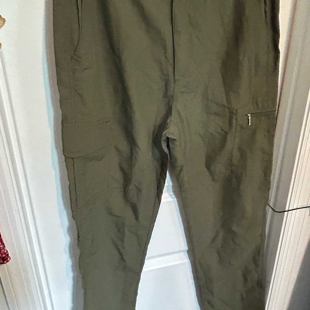 Olive Utility Cargo Pants